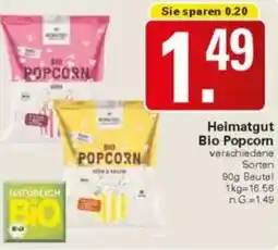 WEZ Heimatgut Bio Popcorn Angebot