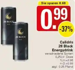 WEZ Calidris 28 Black Energydrink Angebot