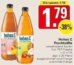 WEZ Hohes C Fruchtsäfte Angebot