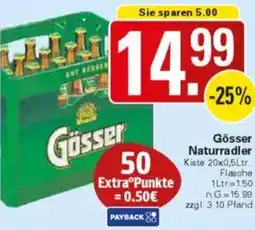 WEZ Gösser Naturradler Angebot