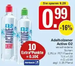 WEZ Adelholzener Active O2 Angebot
