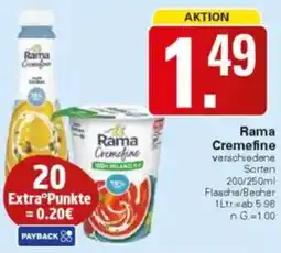 WEZ Rama Cremefine Angebot