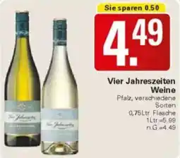 WEZ Vier Jahreszeiten Weine Angebot