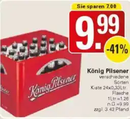 WEZ König Pilsener Angebot
