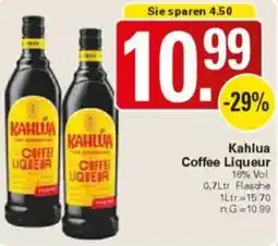 WEZ Kahlua Coffee Liqueur Angebot