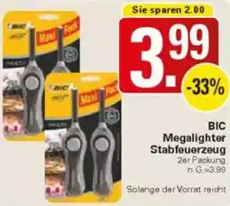 WEZ BIC Megalighter Stabfeuerzeug Angebot