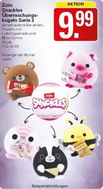 WEZ Zuru Snackles Überraschungskugeln Serie 3 Angebot