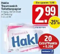 WEZ Hakle Traumweich Toilettenpapier Angebot