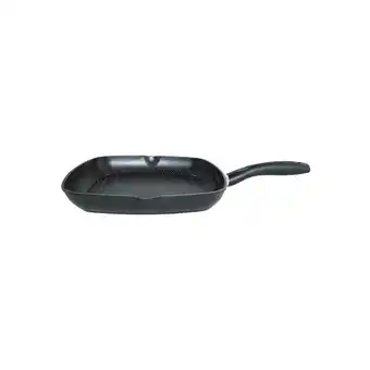 Netto Marken-Discount Grillpfanne Ø28cm Steakpfanne Bratpfanne Induktion in Schwarz Angebot
