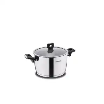 Netto Marken-Discount Korkmaz Nora Kochtopf ø16cm - Kasserolle aus 18/10-Edelstahl Angebot