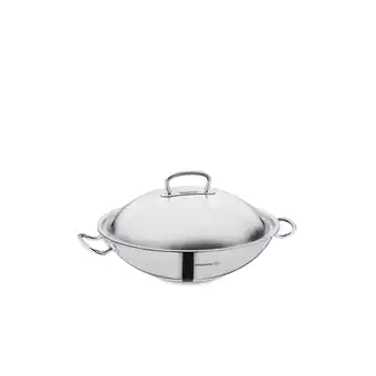 Netto Marken-Discount Korkmaz Proline Edelstahl-Wokpfanne ø32 cm - Induktionsgeeignet 5,2L Angebot