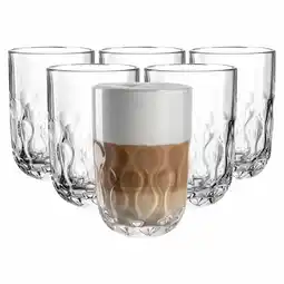 Netto Marken-Discount Leonardo Latte Macchiato Gläser (2) Gocce 390 ml 6er Set Angebot