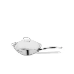 Netto Marken-Discount Proline Wokpfanne Stiel hochwertigem 18/10-Edelstahl ø32 cm Angebot