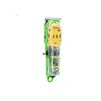 Netto Marken-Discount Hoco DAR12 Haarschneider mit Ölkopf-Klinge & LED-Display – Grün Angebot