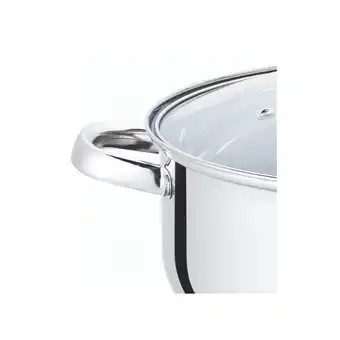 Netto Marken-Discount Kochtopf mit Glasdeckel geeignet für alle Herdarten Angebot