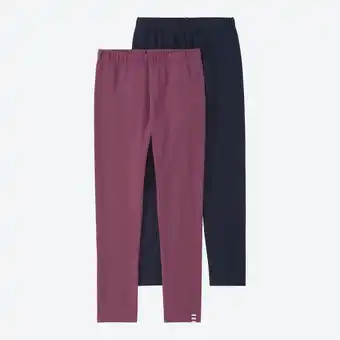 NKD Kinder-Leggings mit gewebtem Label, 2er-Pack Angebot