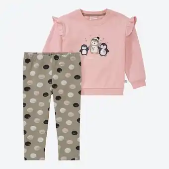 NKD Baby-Mädchen-Set mit Pinguin-Applikation, 2-teilig Angebot