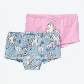 NKD Kinder-Mädchen-Panty im Einhorn-Design, 2er-Pack Angebot