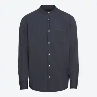 NKD Herren-Langarmhemd mit Stehkragen Angebot