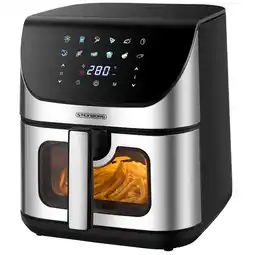 Netto Marken-Discount Steinborg 4in1 Heißluftfritteuse 8L 12 voreingestellte Programme 1700W Angebot