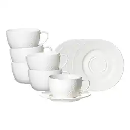 Netto Marken-Discount Ritzenhoff & Breker Cappuccinotassen mit Untertassen Saphir 320 ml 6er Set Angebot