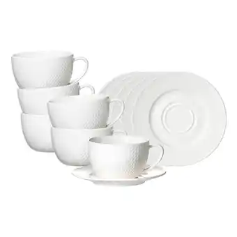 Netto Marken-Discount Ritzenhoff & Breker Cappuccinotassen mit Untertassen Saphir 320 ml 6er Set Angebot