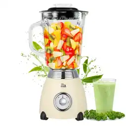 Netto Marken-Discount Zilan Retro Standmixer mit 1,5L Glasbehälter Edelstahlklinge 500 Watt Angebot