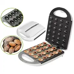 Netto Marken-Discount Zilan Elektrischer Nussbäcker Oresckis Nut Maker Antihaftbeschichtung 1400 Watt weiß Angebot