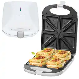 Netto Marken-Discount Steinborg XXL 4er Sandwichmaker mit Antihaftbeschichtung Backampel 1200W Angebot