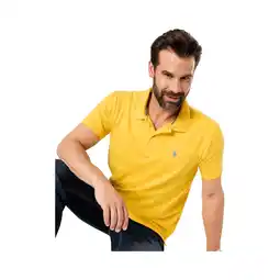 Netto Marken-Discount U.S. POLO ASSN. Herren Poloshirt / gelb / Größe XL Angebot