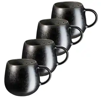 Netto Marken-Discount Mäser Kaffeebecher-Set, Steinzeug Carellia Angebot