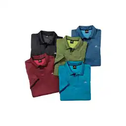 Netto Marken-Discount Nordcap 5er Pack Funktionspolos / bunt / Größe XXXL Angebot