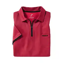 Netto Marken-Discount Reusch Herren Funktionspolo mit Zipper / rot / Größe XXXL Angebot