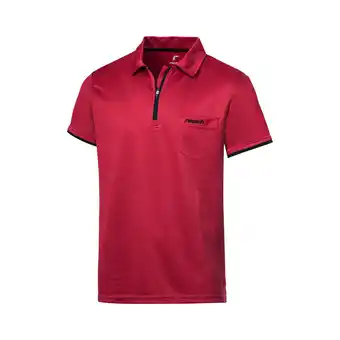 Netto Marken-Discount Reusch Herren Funktionspolo mit Zipper / rot / Größe XL Angebot