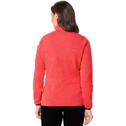 Netto Marken-Discount Stubai Damen Strickfleece-Jacke / orange / Größe 48 Angebot