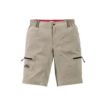 Netto Marken-Discount Stubai Herren Funktionsshorts, wasserabweisend mit Stretch / beige / Größe 50 Angebot