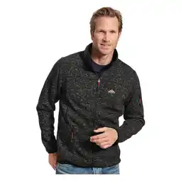 Netto Marken-Discount Stubai Herren Strickfleecejacke / anthrazit / Größe XXXL Angebot