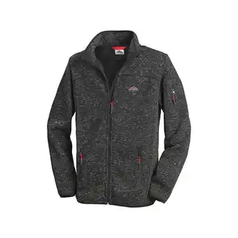 Netto Marken-Discount Stubai Herren Strickfleecejacke / anthrazit / Größe M Angebot