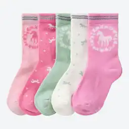 NKD Kinder-Mädchen-Socken, 5er-Pack Angebot
