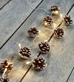 NKD LED-Lichterkette mit Tannenzapfen Angebot