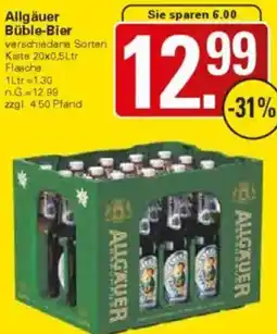 WEZ Allgäuer Büble-Bier Angebot
