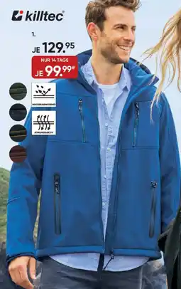 Galeria Killtec Herren Softshell Jacke Angebot