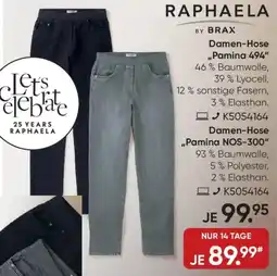 Galeria RAPHAELA BY BRAX Damen-Hose „Pamina 494" Angebot