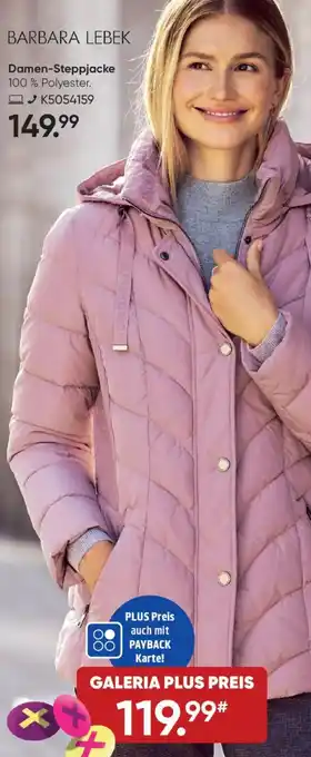 Galeria BARBARA LEBEK Damen-Steppjacke Angebot
