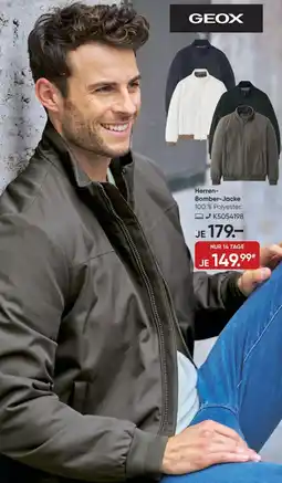 Galeria GEOX Herren Bomber Jacke Angebot