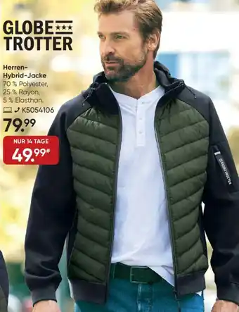 Galeria GLOBE TROTTER Herren Hybrid-Jacke Angebot