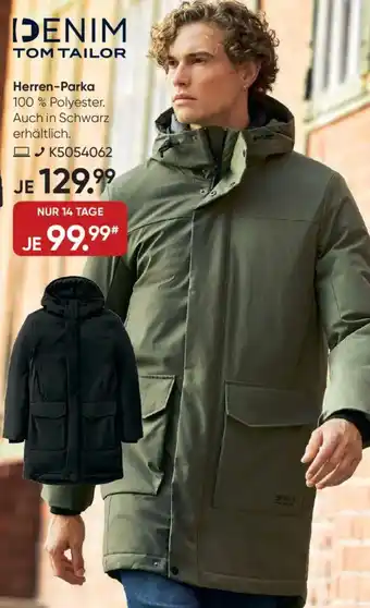 Galeria DENIM TOM TAILOR Herren-Parka Angebot