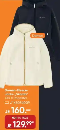 Galeria VAUDE Damen Damen-Fleece Jacke „Skarda" Angebot