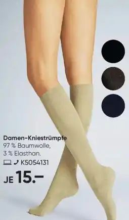 Galeria Damen-Kniestrümpfe Angebot