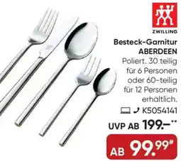 Galeria ZWILLING Besteck-Garnitur ABERDEEN Angebot